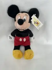 Disney World Mickey Mouse Bean Bag Plush RARE & RETIRED w/tags