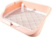 Generic Pet Dog Toilet Pet Urinal for Small and Medium Dogs Supplies Cleaning Tool Potty Train Corner, Pink