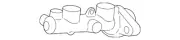 Genuine Honda Master Cylinder 46100-SNB-G51 (for: Honda)