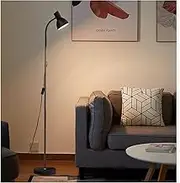 Floor Lamp 165 Cm Floor Lamps Metal Lamp Body Tall Floor Lamp with Adjustable Metal Heads Standing Lamp Rustic Industrial Floor Lanp Classic Elegance