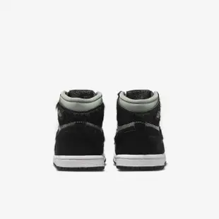 【NIKE 耐吉】籃球鞋 運動鞋 JORDAN 1 RETRO HIGH OG TD 嬰幼 黑(FB1313001)