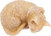 ANDRESLAD Pet Passing Pet Memorial Stone Outdoor Cat Statue Resin Memorial Stone