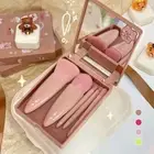 Multifunction Travel Cosmetic Brush Man-made Fiber Makeup Brush Set