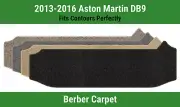 Lloyd Berber Small Trunk Carpet Mat for 2013-2016 Aston Martin DB9 (for: Aston Martin)