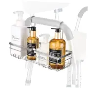 Shower Caddy Hanging, 304 Stainless Steel Shower Organizer 12"L×4.5"W×8.2"H