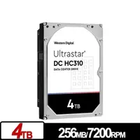 在飛比找Yahoo奇摩購物中心優惠-WD Ultrastar DC HC310 4TB 3.5吋