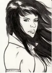 BREYGENT 2011 VAMPIRELLA SKETCH BY WILLIAM NEFF