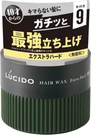 New mandom LUCIDO Hair Wax Extra Hard 80g from Japan