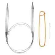 40" Circular Knitting Needles US 15/10.0mm Needles 5.51" Stainless Steel