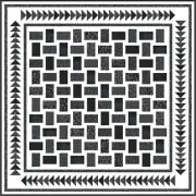 POPPYCOCK - 71" x 71" - Pre-cut Patchwork Quilt Kit by Quilt-Addicts Dble