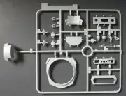 Dragon 1/35 Scale Pz.Boeb. Wg.III - Parts Tree E from Kit No. 6792