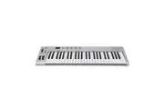 Crown CK-49 MIDI USB 49-Key Electronic Portable Keyboard Controller (Silver)