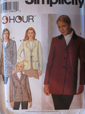 UNCUT Simplicity Pattern Misses Jacket 7767 SEWING OOP