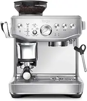 [Sage] The Barista Express Impress - Bean to Cup Coffee Machine with Grinder and Milk Frother, 9 bar, PID Temperature Control, 1850 W, Cappucino, Espresso Maker,With Milk Jug, Brushed Stainless Steel