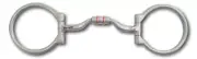 Western Dee Bit, Snaffle Horse Bit, Roller Port Mouth with Double copper Roller