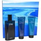 Cool Water by Davidoff for Men - 3 Pc Gift Set 4.2oz EDT Spray, 2.5oz Shower ...