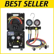 Durable AC Manifold Gauge Set for Efficient Refrigerant Charging and Diagnostics