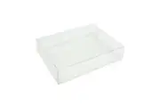 My Decorations 100 Pack Of 15*15*4Cm Clear Pvc Plastic Folding Packaging Small Rectangle/Square Boxes For Wedding Jewelry Gift Party Favor Model Candy