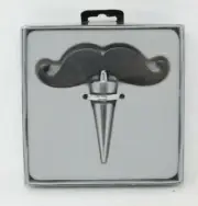 Slant Collections Mustache Wine Bottle Stopper