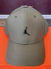Men's Nike Jordan FD5186-222 L/XL Olive Hat Rise Cap
