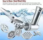Metal Meat Grinder Sausage Stuffer Attachment Kit For KitchenAid Stand Mixer Set