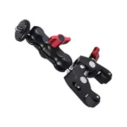 Aluminum Alloy Magic Arm Ball Mount Clamp Crab Pliers Clip for SLR DSLR Camera l