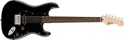 Squier Sonic Stratocaster HT H Electric Guitar, with 2-Year Warranty, Black, Laurel Fingerboard, Black Pickguard