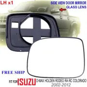 with for Isuzu D-MAX Holden Rodeo RA RC Colorado 02-12 door mirror lens LEFT