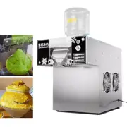 120KG/24H Commercial Snowflake Machine Ice Shaver Snow Cone Ice Shaving Machine