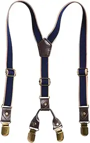 [Generic] Children Braces Japanese Retro Children's Straps Clip Men And Women Universal Casual Versatile Big Children's Wear Non-slip Elastic Trousers Suspenders Belt