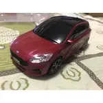 FORD THE NEW KUGA 福特塑制模型車 1/43 迴力車 紅