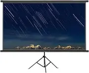 Smart Home Portable 16:9 Projector White Projection Screen Edging Projector Screen TV Home Audio-Visual Screen Projection Screens(72 inch)