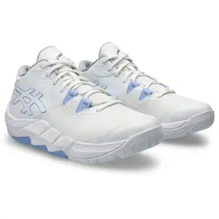 【asics 亞瑟士】UNPRE ARS 2 2E 男女中性款 寬楦 籃球鞋 白淺藍(1063A069-101)