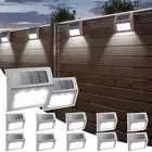 Solar Lights for Outside, 12 Pack Solar Deck Lights Outdoor, Waterproof Fence...