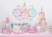 Amscan Magical Unicorn Birthday Wall Decorating Kit