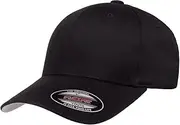 [Generic] Flexfit Original Classic Youth Hat, Boys and Girls (Age 8-18 Years), Stretch Fitted Wooly Combed Baseball Cap