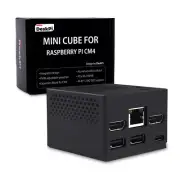DeskPi Mini Cube for Raspberry Pi Compute Module 4/5 with Silent Cooling Fan