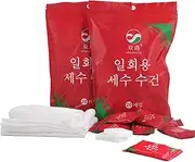 40Pieces Compressed Towels, Mini Towel, Portable Disposable Washcloths, Adults, Absorbent Refreshing Cloths, Handtuc Hpills for Travel, Sports, Camping, Home, Salon, Hotels
