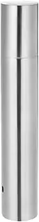DOITOOL Certificate Tube Holder 11.79 Stainless Steel Document Tube Birth Certificate Holder Diploma Storage Case, Silver