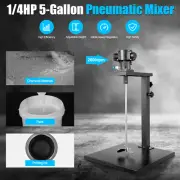 5 Gallon Pneumatic Paint Mixer Air Agitator Blender Stirrer Ink Mixing Machine
