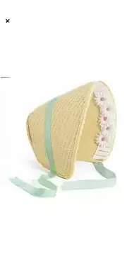 New American Girl Cecile Faux-Straw BONNET From Summer Outfit Fits Marie-Grace