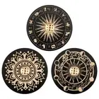 Incense Burner Stick Holder Buddhism Lotus Line Incense Plate Sandalwood Coil