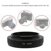 Lens Adapter M39-FX for Leica M39 Lens to for Fujifilm X Mount X-Pro1 Camera