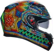 AGV 2118381004001L K3 Rossi Winter Test 2018 Helmet Large