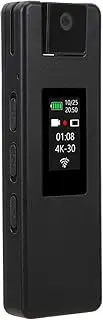 Action Camera 4K Video Recording, Motion Detection, 180 Degree Rotating Lens Body Video Recorder with Clip, Loop Recording, Back Clip Design