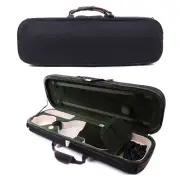 4/4Full Size Violin Case Burliness Bag Strong Handle Violin Box Professional