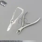 Pro Heavy Duty Barrel Spring Clipper Side Nail Cutter Diabetic Manicure BTS-212