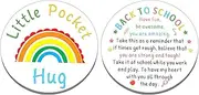 Back to School Gifts for Students Bulk Inspirational Pocket Hugs for Kids First Day of School Gift for Boys Girls Daughter Son Back to School Stuff for Teens First Day of Kindergarten Pocket Hug Token