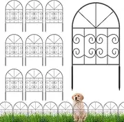Garden Fencing - Long-Lasting Flower Edging for Yard,Decorative Privacy Panels Rust Proof Divider for Outdoor Yard Flower Outside Pet Use