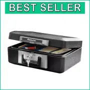 UL Classified Fireproof Safe Box with Key Lock - Secure Your Valuables Easily